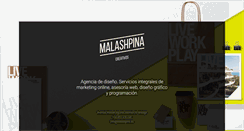 Desktop Screenshot of malashpina.es